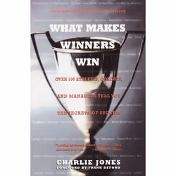 ISBN What Makes Winners Win, Livre broché, 208 pages