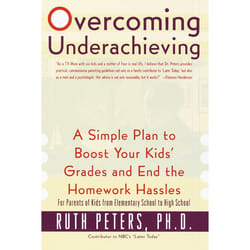 ISBN Overcoming Underachieving livre