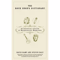ISBN The Rock Snob’s Dictionary, Livre broché, 176 pages
