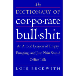 ISBN The Dictionary of Corporate Bullshit livre