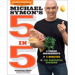 ISBN Michael Symon’s 5 in 5, nourriture &amp; boisson, Anglais, Livre broché, 224 pages