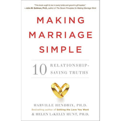 ISBN Making Marriage Simple livre
