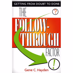 ISBN The Follow-Through Factor, Livre broché, 256 pages