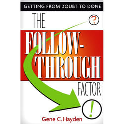 ISBN The Follow-Through Factor livre