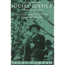 UBC Press The Struggle for Social Justice in British Columbia livre Couverture rigide