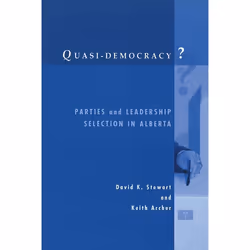 UBC Press Quasi-Democracy?, Livre broché, 208 pages