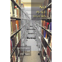 UBC Press No Place to Learn livre