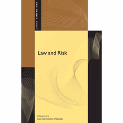 UBC Press Law and Risk, Livre broché, 224 pages