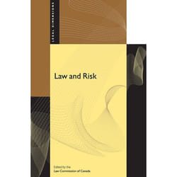 UBC Press Law and Risk livre