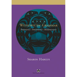 UBC Press Witsuwit'en Grammar livre Couverture rigide
