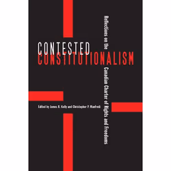 UBC Press Contested Constitutionalism, Livre broché, 336 pages