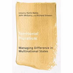 UBC Press Territorial Pluralism, Livre broché, 364 pages