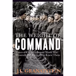 UBC Press The Weight of Command, Couverture rigide, 312 pages