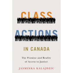 UBC Press Class Actions in Canada livre