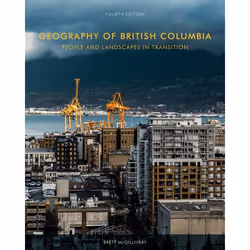 UBC Press Geography of British Columbia, Livre broché, 256 pages