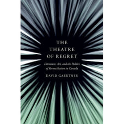 UBC Press The Theatre of Regret livre Couverture rigide