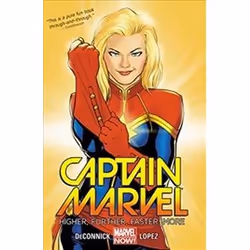 ISBN Captain Marvel Volume 1 : Higher, Further, Faster, More, Roman, Anglais, 136 pages