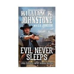 ISBN Evil Never Sleeps (Will Tanner Western) livre Roman Anglais