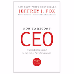 ISBN How to Become CEO, Business &amp; finance, Anglais, Couverture rigide, 192 pages