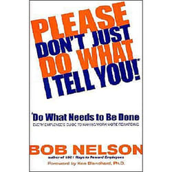 ISBN Please Don't Just Do What I Tell You! Do What Needs to Be Done livre Économie Anglais Couverture rigide
