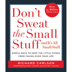 ISBN Don't Sweat the Small Stuff . . . and It's All Small Stuff livre Santé, esprit et corps Anglais