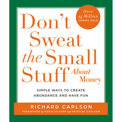 ISBN Don't Sweat the Small Stuff About Money livre Santé, esprit et corps Anglais
