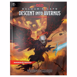 ISBN Dungeons & Dragons Baldur's Gate: Descent Into Avernus Hardcover Book (D&D Adventure), Anglais, Couverture rigide