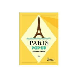 ISBN Paris Pop-Up livre Voyage Anglais Couverture rigide