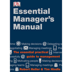 ISBN DK Essential Managers: The Essential Manager’s Manual livre Couverture rigide