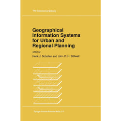 ISBN Geographical Information Systems for Urban and Regional Planning livre Anglais Couverture rigide 278 pages