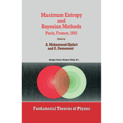 ISBN Maximum Entropy and Bayesian Methods livre Anglais Couverture rigide 450 pages