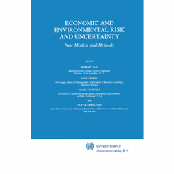 ISBN Economic and Environmental Risk and Uncertainty, Anglais, Couverture rigide, 268 pages