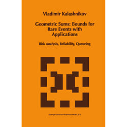 ISBN Geometric Sums: Bounds for Rare Events with Applications livre Anglais Couverture rigide 270 pages