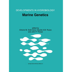 ISBN Marine Genetics livre Anglais Couverture rigide 219 pages
