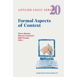 ISBN Formal Aspects of Context livre Anglais Couverture rigide 216 pages
