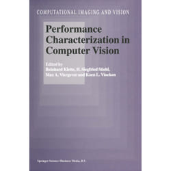 ISBN Performance Characterization in Computer Vision livre Anglais Couverture rigide 317 pages
