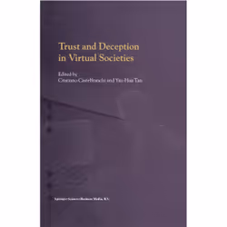 ISBN Trust and Deception in Virtual Societies, Anglais, Couverture rigide, 257 pages