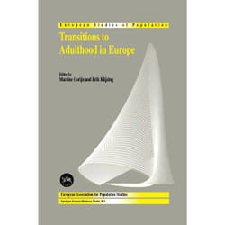ISBN Transitions to Adulthood in Europe livre Anglais Couverture rigide 342 pages