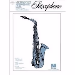 ISBN Master Solos : Alto Sax Intermediate Level 1, Musique, Anglais, Livre broché, 36 pages