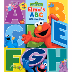 ISBN Sesame Street: Elmo's ABC Lift-the-Flap, Anglais, Couverture rigide, 10 pages