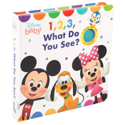 ISBN Disney Baby: 1, 2, 3 What Do You See? livre fiction litéraire Anglais 10 pages