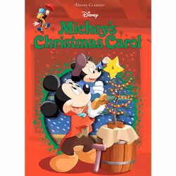 ISBN Disney Mickey's Christmas Carol, fiction litéraire, Anglais, Couverture rigide, 72 pages