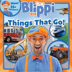 ISBN Blippi: Things That Go!, Art & design, Anglais, Livre broché, 24 pages