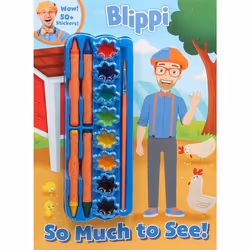ISBN Blippi: So Much to See!, Animaux, Anglais, Livre broché, 128 pages