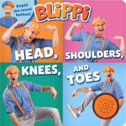ISBN Blippi: Head, Shoulders, Knees, and Toes, Art &amp; design, Anglais, 12 pages