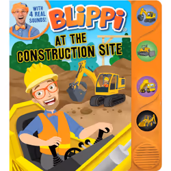 ISBN Blippi: At the Construction Site, Art &amp; design, Anglais, 12 pages