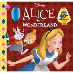 ISBN Disney: Alice in Wonderland, fiction litéraire, Anglais, Livre broché, 32 pages