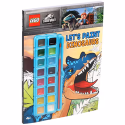 Simon & Schuster LEGO(R) Jurassic World(TM): Let's Paint Dinosaurs Livre/album de coloriage