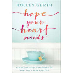 ISBN Hope Your Heart Needs (52 Encouraging Reminders of How God Cares for You) Couverture rigide