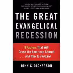 ISBN The Great Evangelical Recession (6 Factors That Will Crash the American Church...and How to Prepare), Anglais, Livre bro ...